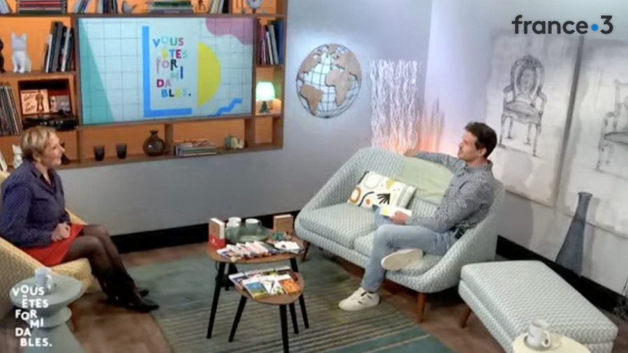 Bénédicte Merle du Bourg, psychologue à Lyon, dans l'émission Vous êtes formidables sur France 3